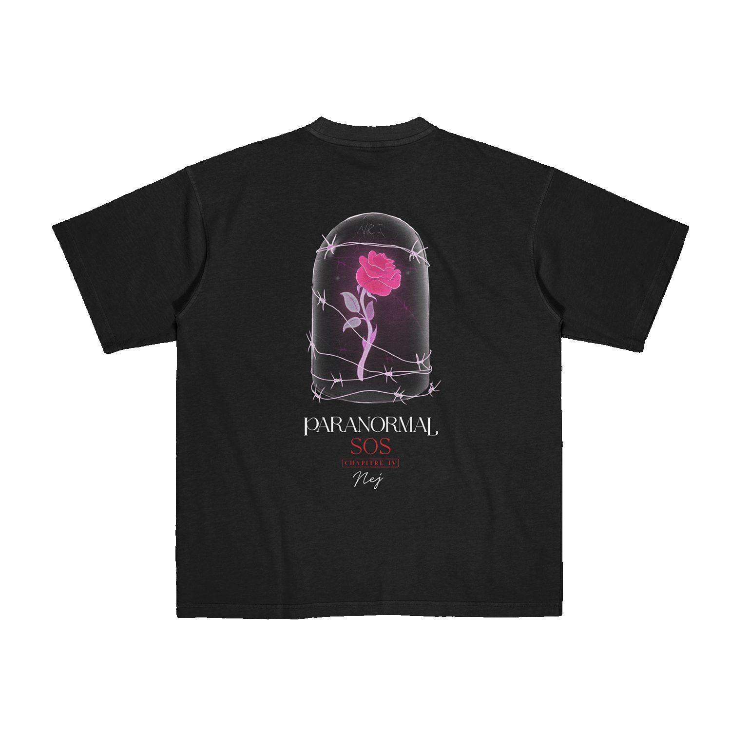 T-SHIRT ROSE + LISTENING PARTY